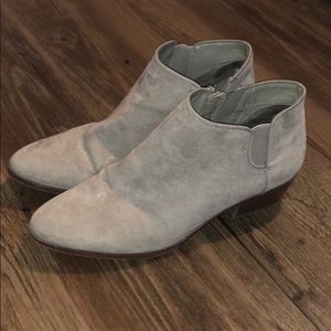 suede booties